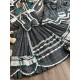 Miss Point Plaid Petal Rabbit JSK(Reservation/2 Colours/Full Payment Without Shipping)